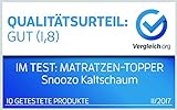 snoozo Kaltschaum-Topper